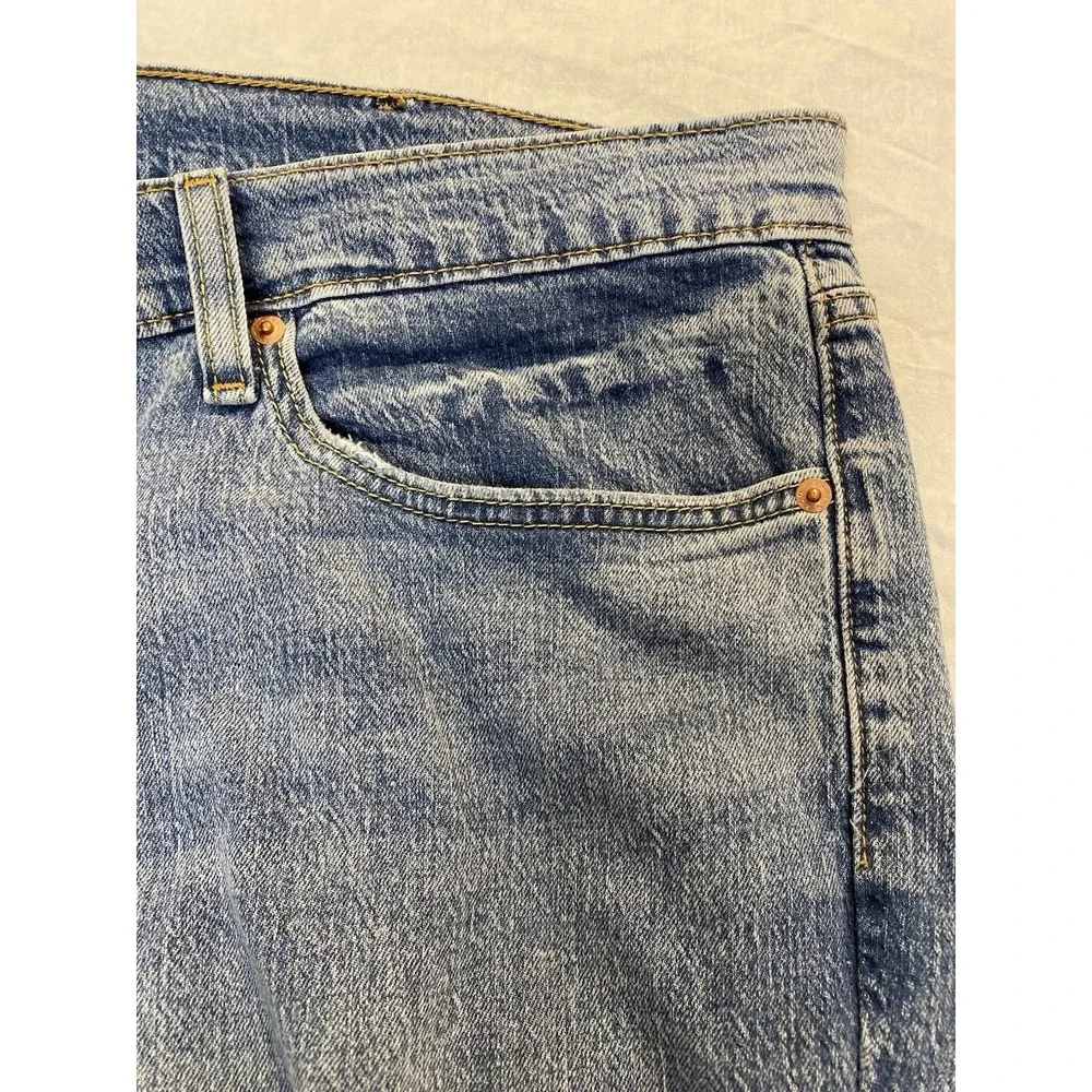 Levi's 541 Athletic Fit Jeans Mens 44x30 (46x29 Actual) Blue Denim Relaxed Taper
